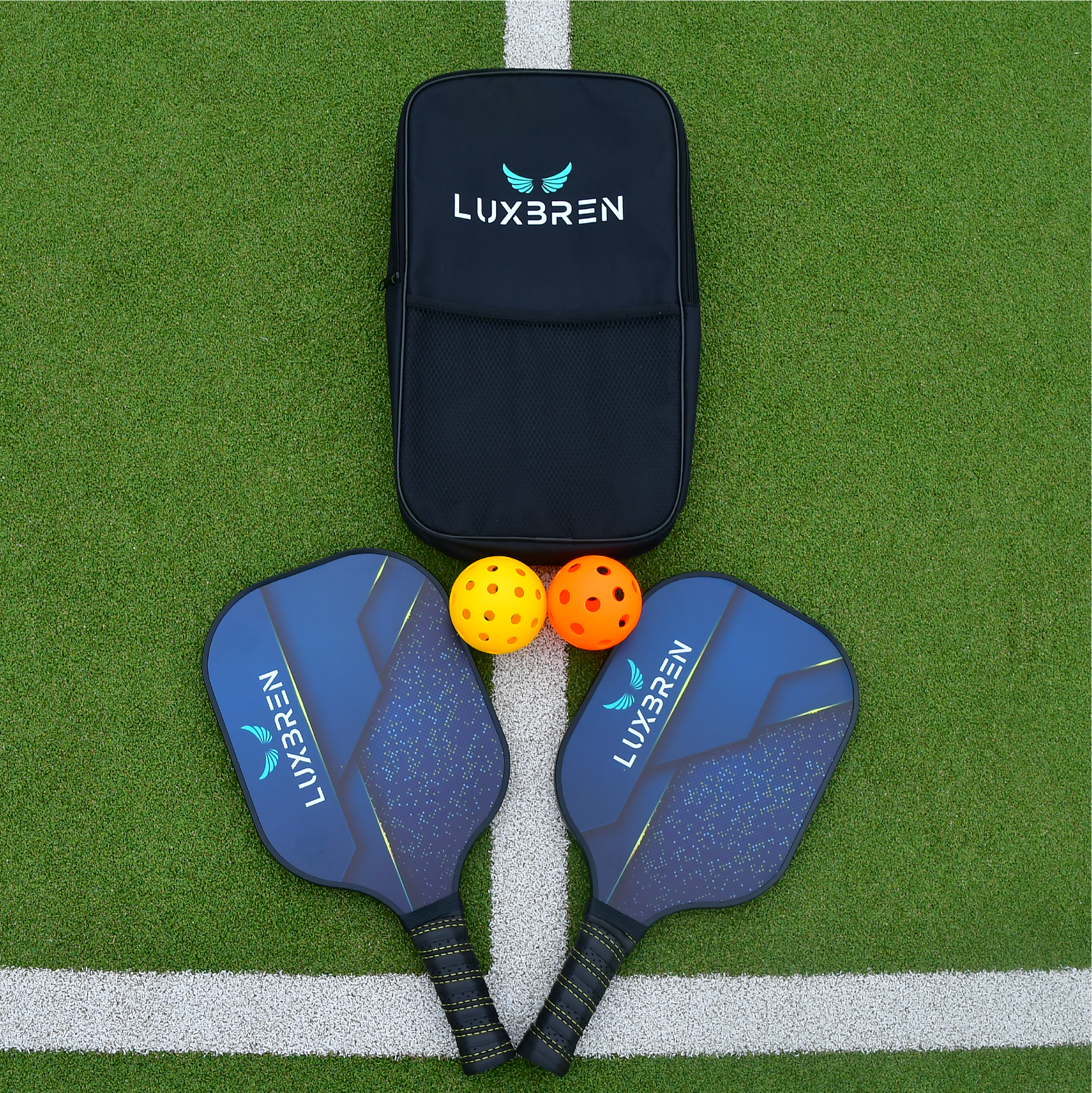 Pickleball Equipment Set Pickleball Paddle Pickleball Bag Pickleball Balls, Pickleball Court