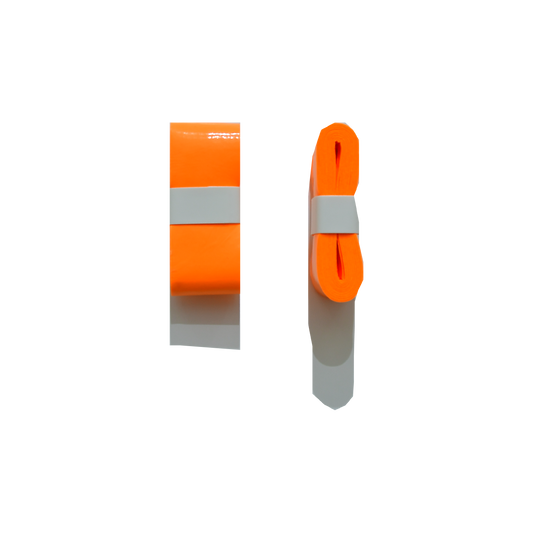 Orange Grip Tape Overgrip Racket Grip, Front Side